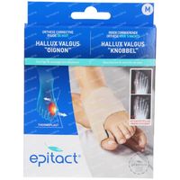Epitact® Orthèse Corrective Rigide de Nuit Hallux Valgus « Oignon » Medium 1 bandage